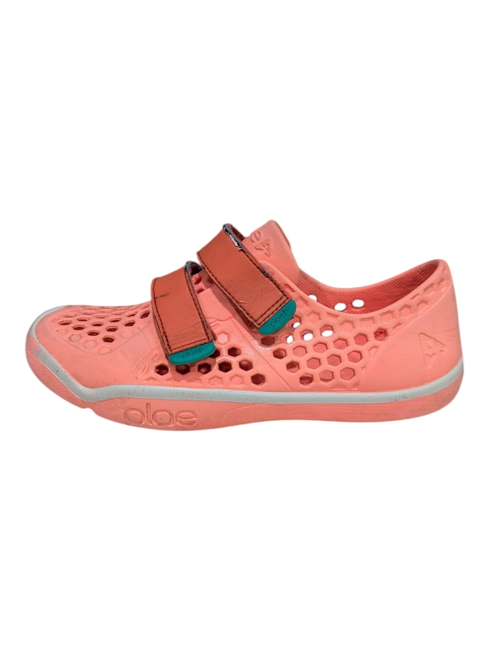 Plae Mimo Pink Orange Coral Water Shoes Sneaker Sandal Big Kids Girls Size 1